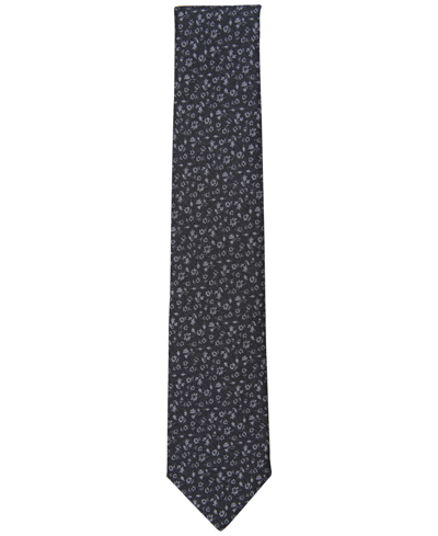 Shop Michael Kors Men's Marlowe Floral Tie In Black