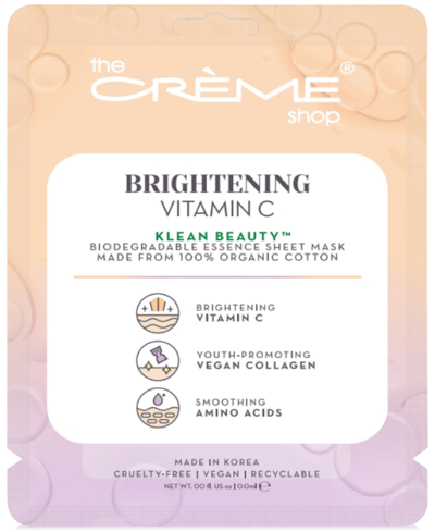 Shop The Creme Shop Vitamin C Essence Sheet Mask In No Color