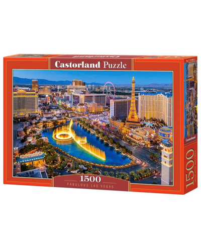 Shop Castorland Fabulous Las Vegas Jigsaw Puzzle Set, 1500 Piece In Multicolor