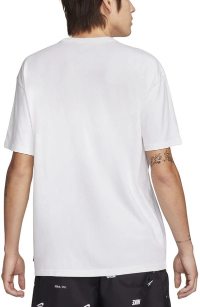 Shop Nike Sportswear Premium Essentials Pocket T-shirt In White