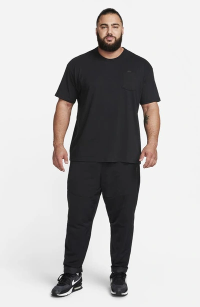 Shop Nike Sportswear Premium Essentials Pocket T-shirt In Black