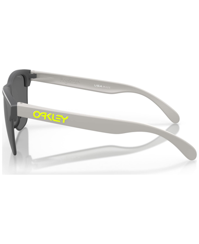 Shop Oakley Men's Sunglasses, Frogskins Lite In Matte Dark Gray