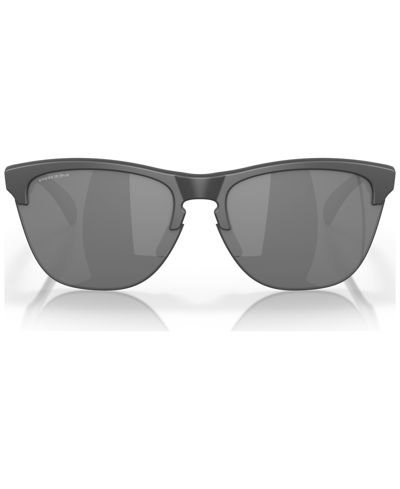 Shop Oakley Men's Sunglasses, Frogskins Lite In Matte Dark Gray