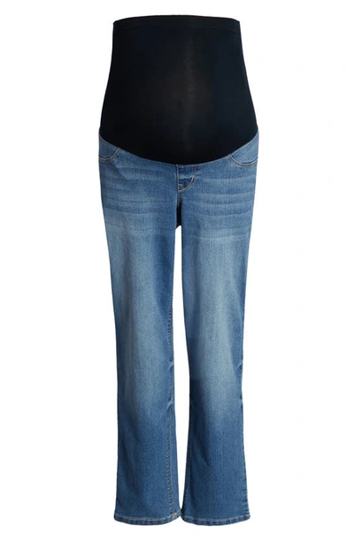 Shop 1822 Denim Re:denim Over The Bump Ankle Straight Leg Maternity Jeans In Kinsley