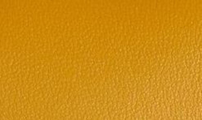 Shop Chloé Mini Penelope Leather Crossbody Satchel In Golden Yellow 775