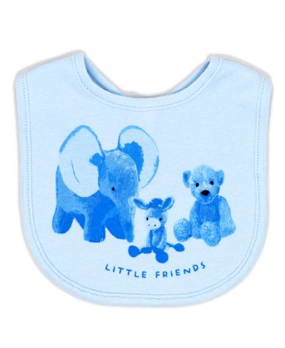 Shop Rock-a-bye Baby Boutique Baby Boys Little Friends Layette, 6 Piece Set In Blue