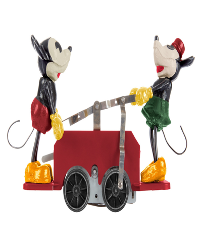 Shop Lionel Disney Mickey And Minnie Red Handcar In Multi