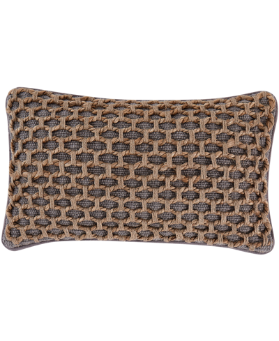 Boho Living Jada Jute Decorative Pillow, 12" X 20" In Gray