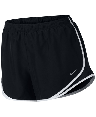 Shop Nike Tempo Women's Running Shorts Plus Size In Black,black