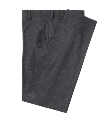 Shop Lauren Ralph Lauren Little Boys Solid Classic Pants In Charcoal