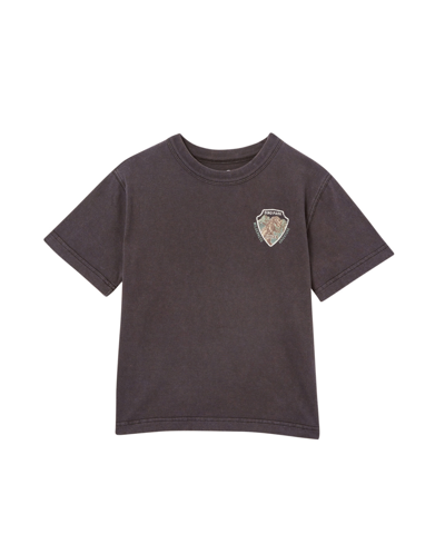 Shop Cotton On Toddler Boys Jonny Short Sleeve Print T-shirt In Phantom,dino Park Ranger