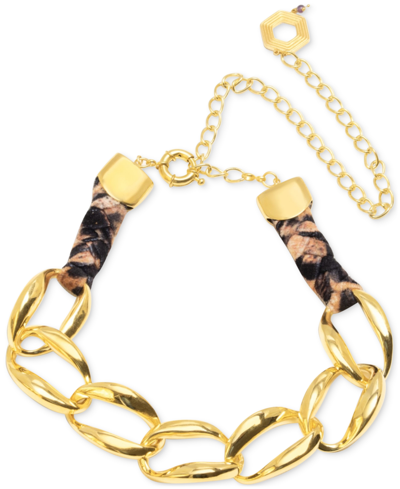 Shop Nectar Nectar New York 18k Gold-plated Aria Statement Necklace, 17-1/2" + 9" Extender In Gld