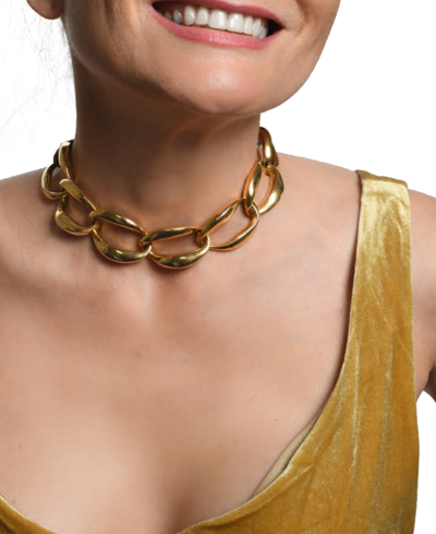 Shop Nectar Nectar New York 18k Gold-plated Aria Statement Necklace, 17-1/2" + 9" Extender In Gld