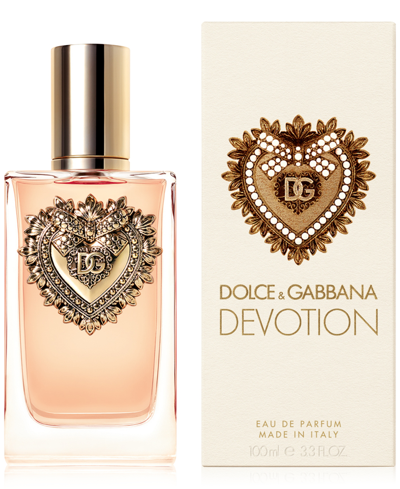 Shop Dolce & Gabbana Devotion Eau De Parfum, 3.3 Oz. In No Color