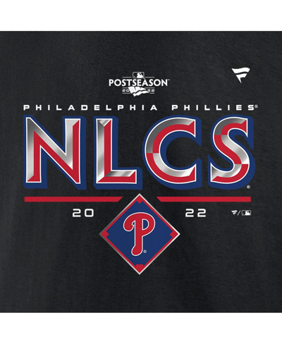 Shop Fanatics Men's  Black Philadelphia Phillies 2022 Division Series Winner Locker Room T-shirt