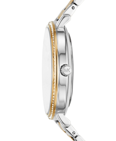 Shop Michael Kors Women's Pyper Two-tone Stainless Steel Bracelet Watch 38mm In Two Tone