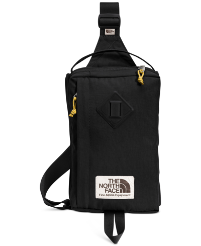 Shop The North Face Berkeley Field Bag In Tnf Black,mineral Gold