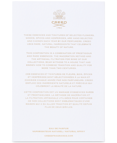 Creed Womens Carmina Eau De Parfum 75ml In No Color