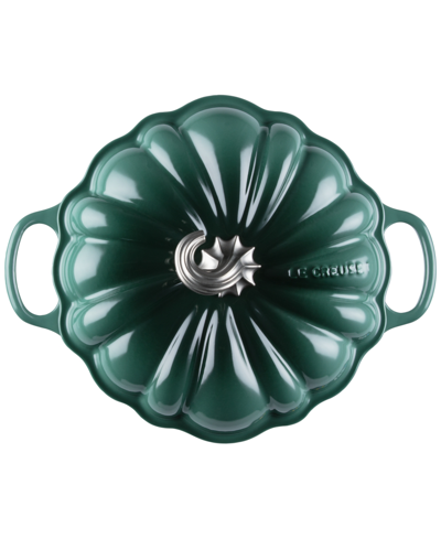 Le Creuset Enameled Cast Iron Signature 4 Qt. Pumpkin Dutch Oven With Lid In White