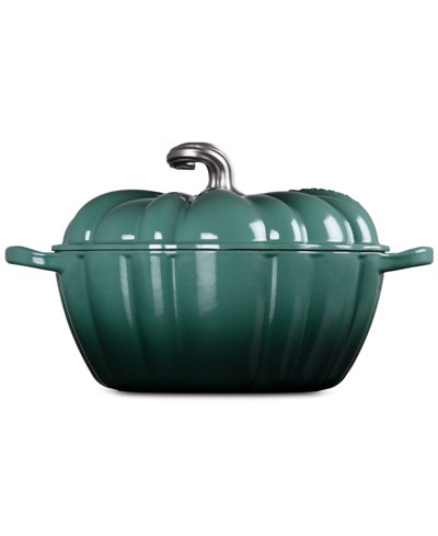 Le Creuset Enameled Cast Iron Signature 4 Qt. Pumpkin Dutch Oven With Lid In White