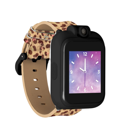 Playzoom Kid's  2 Leopard Print Tpu Strap Smart Watch 41mm In Leopard