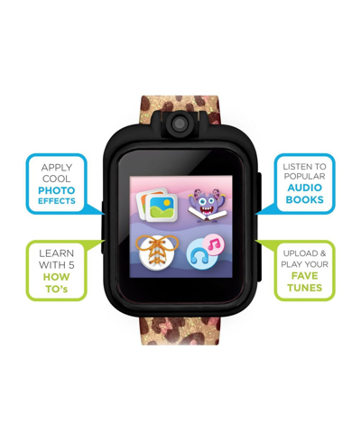 Shop Playzoom Kid's  2 Leopard Print Tpu Strap Smart Watch 41mm