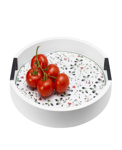 Winterberry Round Lazy Susan In Assorted