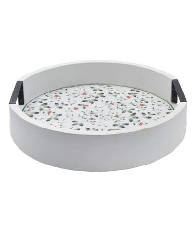 Winterberry Round Lazy Susan In Assorted