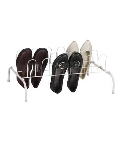 Shop Household Essentials Wire Shoe Rack In White