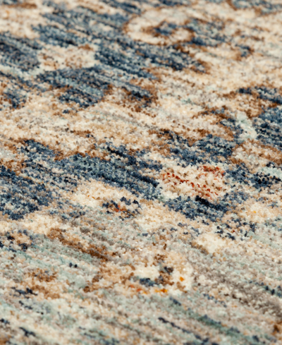 D Style Bergama Be3 5' X 7'10" Area Rug In Navy