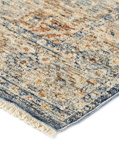 D Style Bergama Be3 5' X 7'10" Area Rug In Navy