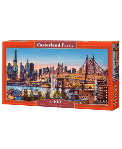 Shop Castorland Good Evening New York Jigsaw Puzzle Set, 4000 Piece In Multicolor