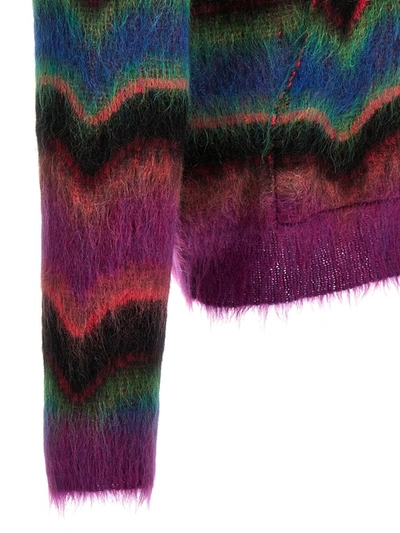 Shop Avril 8790 'skateboard' Hooded Sweater In Multicolor