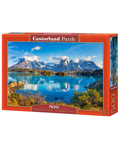 Shop Castorland Torres Del Paine, Patagonia, Chile Jigsaw Puzzle Set, 500 Piece In Multicolor