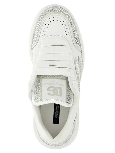 Shop Dolce & Gabbana 'new Roma' Sneakers In White