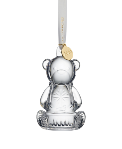 Shop Waterford Baby's First Bear Ornament 2023 In Clear