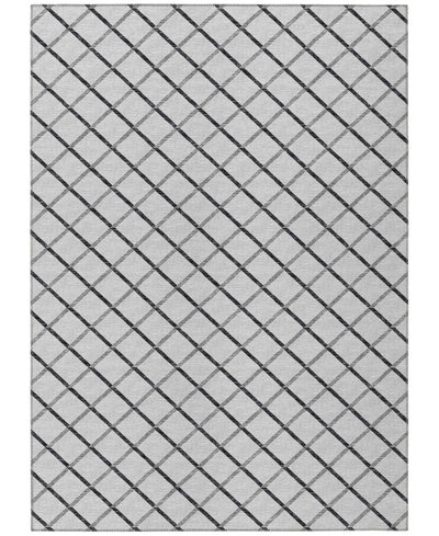 D Style York Yo1 9' X 12' Area Rug In Gray