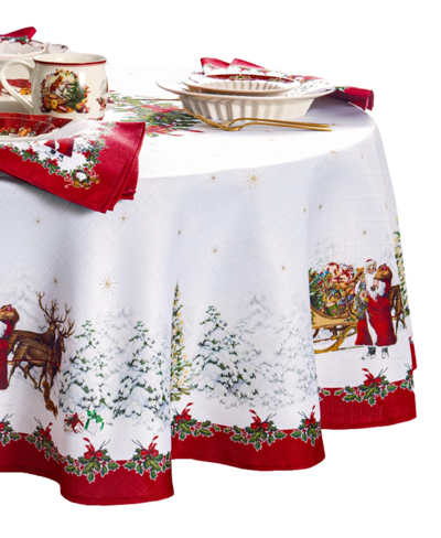 Villeroy & Boch Toy's Fantasy Engineered Tablecloth, 60" X 84" Oval In Multi