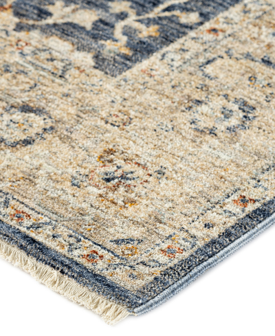 D Style Bergama Be8 5' X 7'10" Area Rug In Navy