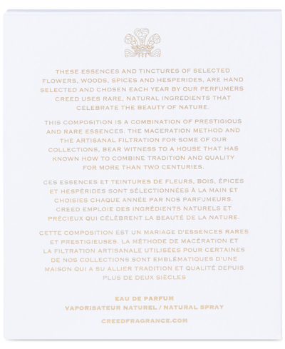 Creed Carmina Eau De Parfum, 1.0 Oz. In No Color