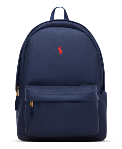 Shop Polo Ralph Lauren Boys And Girls Color Backpack In Newport Navy