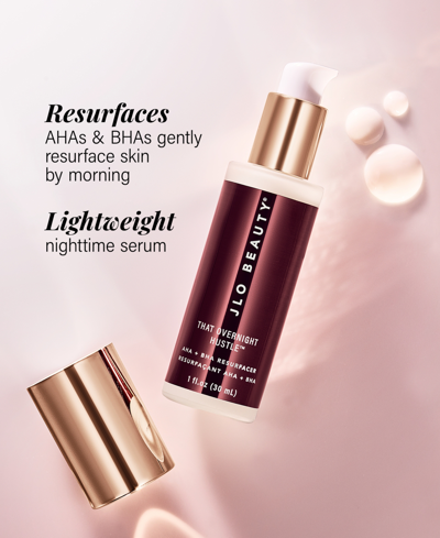 Jlo Beauty That Overnight Hustle Aha + Bha Resurfacer In No Color