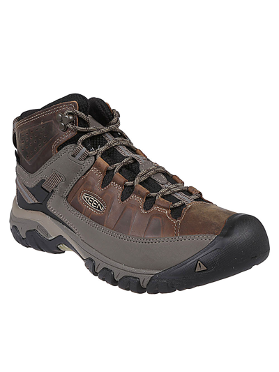 Shop Keen Targhee Iii Waterproof Mid Hiking Boots In Brown
