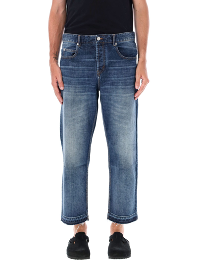 Shop Isabel Marant Jelden Denim Jeans In Blue