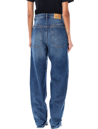 Shop Isabel Marant Vetan Denim Jeans In Blue