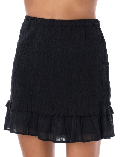 Shop Marant Etoile Dorela Mini Skirt In Black