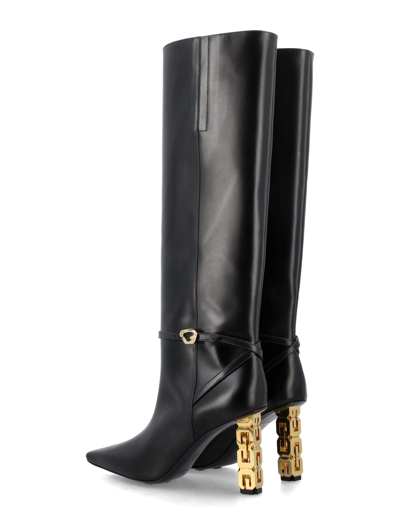 Shop Givenchy G Cube High Boot In Black