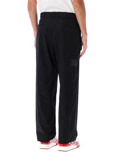 Shop Givenchy Casual Unstiched Pant In Black