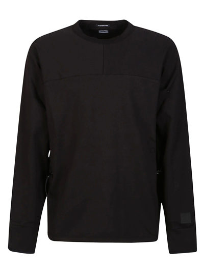 Shop C.p. Company Metropolis Zipped Pocket Sweatshirt In Black