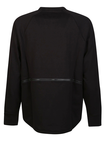Shop C.p. Company Metropolis Zipped Pocket Sweatshirt In Black
